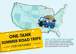 Summer Road Trip Infographic