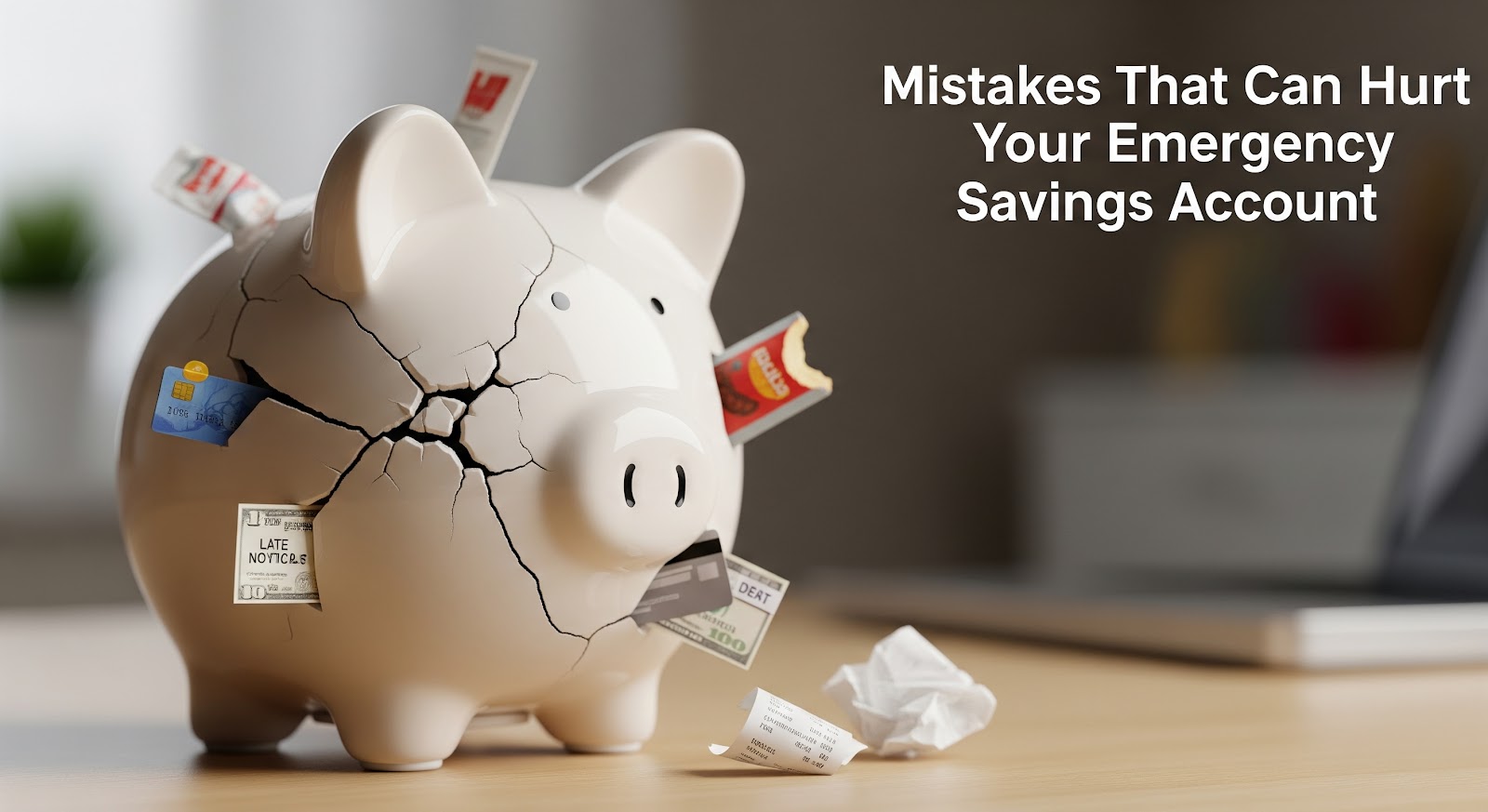 5 Common Mistakes That Can Hurt Your Emergency Savings Account